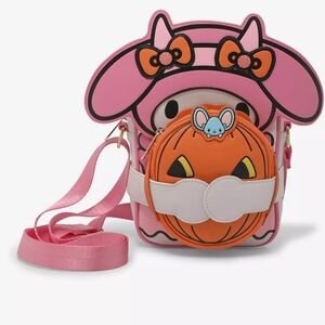 Sanrio My Melody Halloween Pumpkin Crossbody Bag